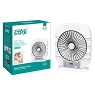 27cm Adjustable Electric Fan When Portable 3USB Interface Brand winningstar Desktop African Fan Midd