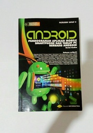 Buku BEKAS - ANDROID Pemrograman Aplikasi Smartphone dan Tablet PC