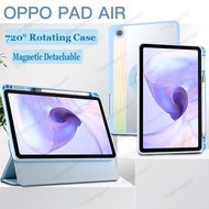 OPPO Pad 2 Pad Air 10.36 Inch 2022 OPPO Pad 11 360° Rotation Case with Pencil Holder Magnetic Cover 