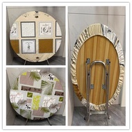 1141 Times Repurchase Round Tablecloth Waterproof Oil-Proof Anti-Scalding Anti-Slip Dining Table Ela