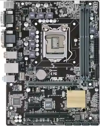 ASUS H110M-C D3 Motherboard LGA 1151 Intel H110 DDR3 32GB support Core i3-7100 6400 6500 7600 7700 6