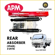 (1@Pair) APM Oil Rear Absorber Isuzu Hicom 2.8 NHR 2.8 NKR Canter T3000