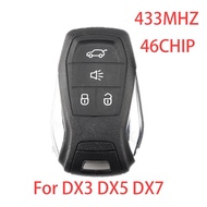 Original 433MHZ Remote Control Key for Southeast Soueast DX3 DX5 DX7 4Button Smart Key with ID46 Chi