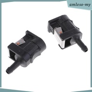 [AmlesoMY] 2pcs 6mm Female Boat Engine Fuel Line Tank Connector For Engine Outboard