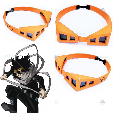 Anime Hero Shota Aizawa Cosplay Costume Goggles Props Eraser Head Eyeglasses Prop For Hallowmas Comi