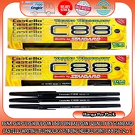 BALLPOINT PEN BALLPOINT PEN SCHOOL CHILDREN 100% QUALITY BY STANDARD CASTELLO C88 CONTENTS 12 + 1 PC