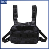 Wear-resistant Fishing Bag Large Capacity Fishing Bag Waterproof Fishing Chest Bag for Outdoor Activ