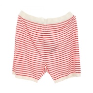 PRADA 男士短褲 #50 絲棉混紡 白色 紅色