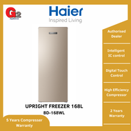 HAIER UPRIGHT FREEZER 168L BD-168WL-HAIER WARRANTY MALAYSIA