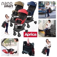包送貨＊全新APRICA NANO SMART 三摺嬰兒手推車/BB車 (藍色／紅色）＄680／部🤩🤩🤩