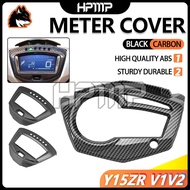 Meter Cover Carbon Y15ZR V1 V2 WATER TRANSFER Frame Black Cover Set Cermin Visor Lens Yamaha Accesso