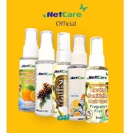 Netcare Pocket Sanitizer Liquid Spray 50ml (Cool Tea, Pine, Orange, Pear Sorbet, Fragrance Free Scen