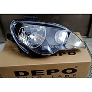 PROTON GEN2 / GEN 2 / PERSONA 2009 HEAD LAMP SMOKE / HEAD LIGHT / DEPAN LAMPU BESAR HITAM