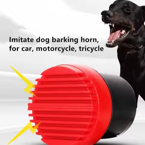 Net Red Dog Barking Motorcycle Horn Car Horn Dog Barking Motorcycle Horn Battery Car Dog Barking Hor