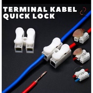 Connector iConnect Terminal Connector Connection kabel listrik 2 Pin Clamp CH2/3 Wire CH-2/3 PIN
