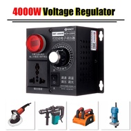 AC 4000W 220V Variable Voltage Regulator Step Down Voltage Converter Transformer Motor Speed Fan Control Controller