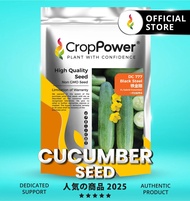 (100 GRAM) Biji Benih Timun Black Steel 铁金刚 DC777 CROP POWER F1 Hybrid Cucumber Seeds 黄瓜种子 DC 777
