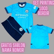 M CITY HOMNE AURI SPORT FOOTBALL JERSEY SET