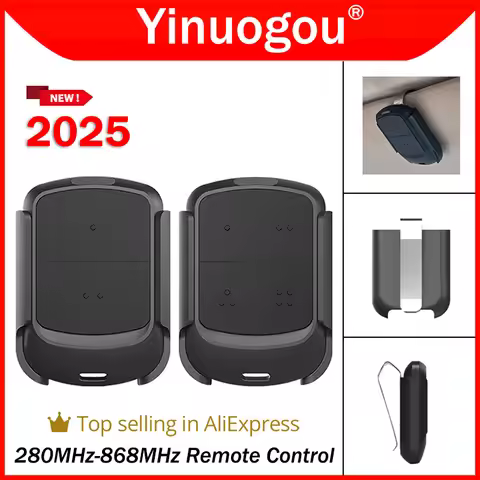 Newest 280MHz-868MHz Multifrequency Garage Door Remote Control Duplicator 433MHz 868MHz Auto Scan Cl