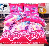 READY STOCK 🇲🇾 Single Sheet Kids Bed Cartoon Bedding Cadar Bujang Girl & Boy