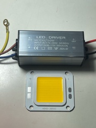 Trafo led pju cobra 50w 50 watt + mata led 50watt / driver led 50w chip 50 w Kuning