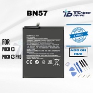 Thunder Drive Battery Compatible For Pco X3 BN57