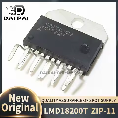 (2piece)100% New LMD18200T LMD18200 ZIP-11 Bridge Driver Motor Fan Controller
