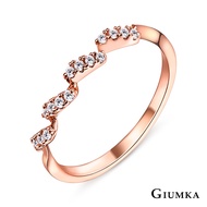 GIUMKA-Ring/Tail Ring-Wave Curve-Female Ring-MR21008-Single Price
