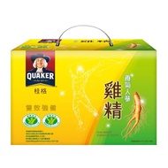 QUAKER桂格 養氣人蔘雞精（大）盒裝18瓶