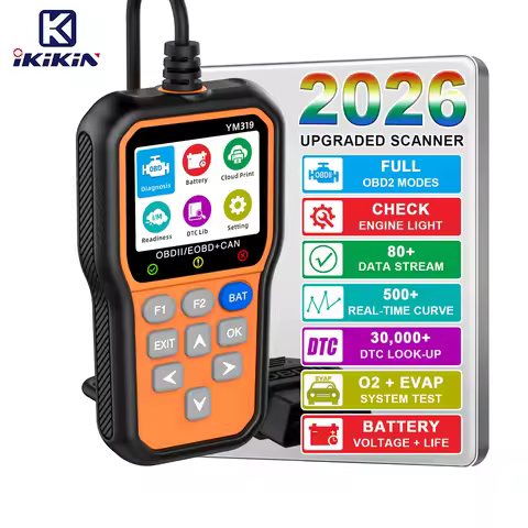 Car Diagnostic Tool Orange YM319 Multi Functions Car Code Reader High-quality Car Scanner