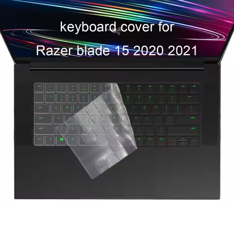 Clear TPU Keyboard Covers For Razer Blade 15 2021 New keyboards Protector cover protective film Anti