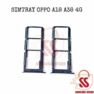 Simtray Card Holder Oppo A18 A38 4G Simcard Slot