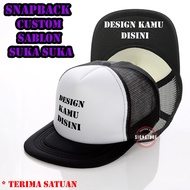 Snapback Custom / Topi Jaring Distro / Topi Custom Satuan / Snapback Jaring / Topi Bisbol Custom / Custom Satuan / Topi Custom / Topi Band / Signature