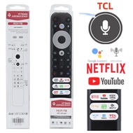 The all-new TCL voice remote control universal RC901v RC902V can be used with NETFLX YouTube Prime vivo FPT Play QIY WE TV TOT Media tcl CHANNEL buttons universal