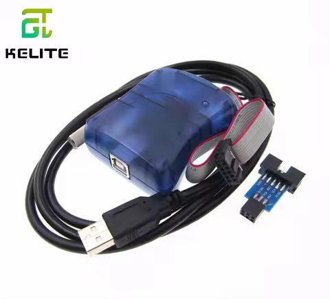 1SET Atmel STK500 STK600 AVR programmer USB Atmaga Attiny AVR ISP MKII XP2 AVR ISP mk2 USB AVRISP In
