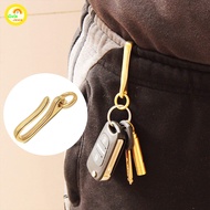 GANTUNGAN Solid Brass Snaphook (Fish Hook) Key Chain - Wallet Chain or Key Chain Accessories