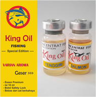 Esen Umpan Mancing King Oil / ESSEN KING OIL COCOK UNTUK SEMUA JENIS IKAN AIR TAWAR / ESSEN MANCING