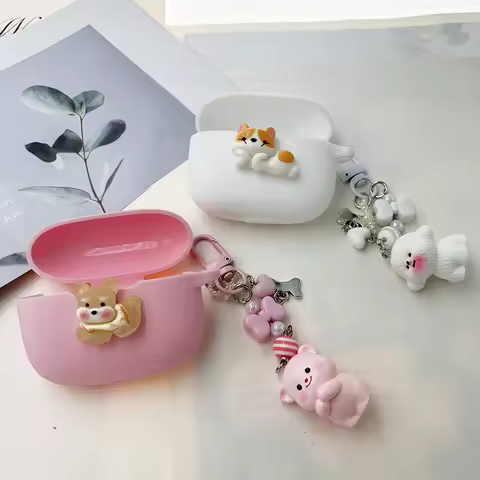 Cute dogs Cover For honor Choice Earbuds X7 Lite /X7Lite X7e /TiinLab S7 X7i /LCHSE 2 Pro Silicone E