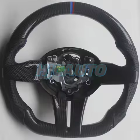 Replacement For BMW Z4 E85 E86 2002-2008 Real Carbon Fiber Leather Steering Wheel