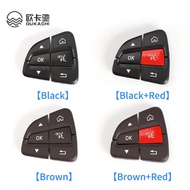 1 Pair Car Steering Wheel Switch Control Buttons For Mercedes W205 W253 C GLC Class C200 C220 C260 G