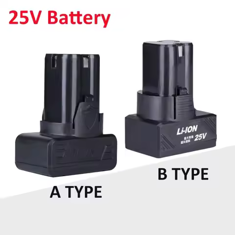 Large Capacity 25V Electric Screwdriver Battery 18650 Lithium Batteria For Electric Hand Drill Match