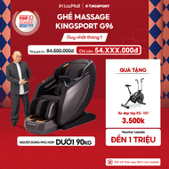 Miễn phí lắp đặt I Ghế massage KINGSPORT G96 cao cấp công nghệ massage 3D Ultra với 24 bài tập đo ch