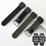 New product Suitable for Casio Convex Nylon Strap AE-1200/1300/F91W/F84/W735 Small Square Watch 18mm