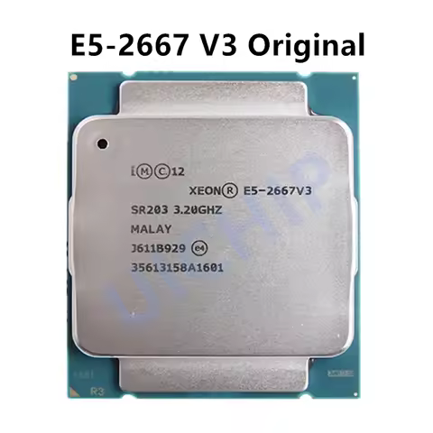XEON E5 2667V3 E5 2667 V3 3.2GHz Eight-Core CPU Processor 20M 135W LGA 2011-3 E5-2667 V3