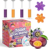 JAVCO -48 Flowers- Flower Toilet Gel Stamp | Toilet Scent Fresheners | Toilet Fresheners Gel Toilet 