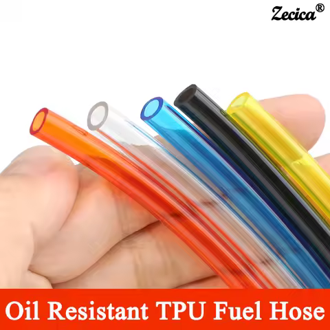 2-10M TPU Fuel Hose 2x3.5/2x4/2.5x5/3x5/3x6/4x6/5x8/6x8/7x10mm Car Motorcycle Fuel Tank Model Aircra