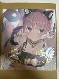 湊あくあ 湊阿庫婭 誕生日2020 複簽色紙