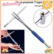 LAKAMIRY 1Pcs T-type Spinner, Spinner Handle Versatile T Handle Hexagon Wrench, Durable Adjustable E