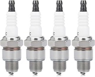 BR6HS Spark Plug for NGK BR6HS Champion RL82C RL86C Torch E6RC Robin 065-01401-50S Spark Plug 4 PACK