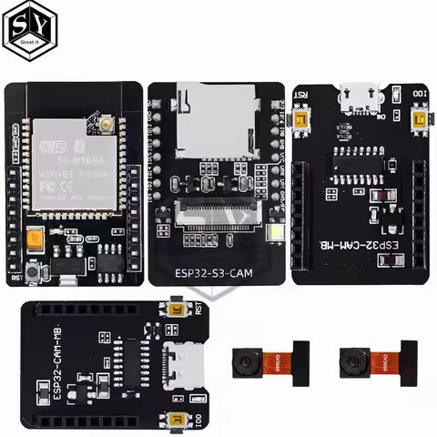 ESP32-S3-N16R8 CAM Development Board WiFi+ Bluetooth Module With OV2640/OV3660 Camera
